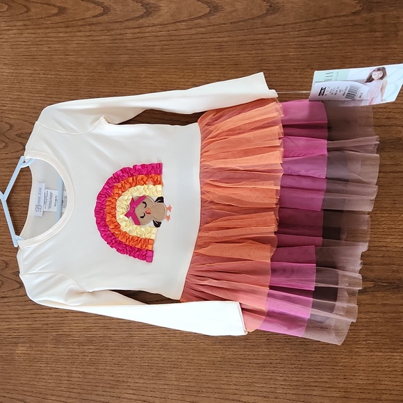 Bonnie Jean Other - - NWT Bonnie Jean 3T Thanksgiving 2-pc  dress/pants set/Original Price $46